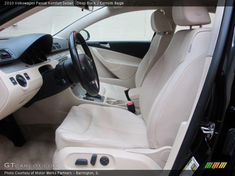 Deep Black / Cornsilk Beige 2010 Volkswagen Passat Komfort Sedan
