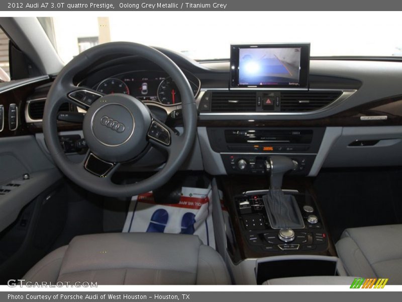 Oolong Grey Metallic / Titanium Grey 2012 Audi A7 3.0T quattro Prestige