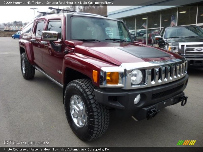 Front 3/4 View of 2009 H3 T Alpha