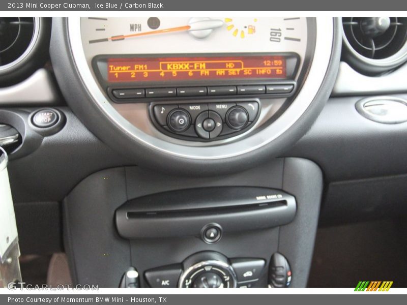 Ice Blue / Carbon Black 2013 Mini Cooper Clubman