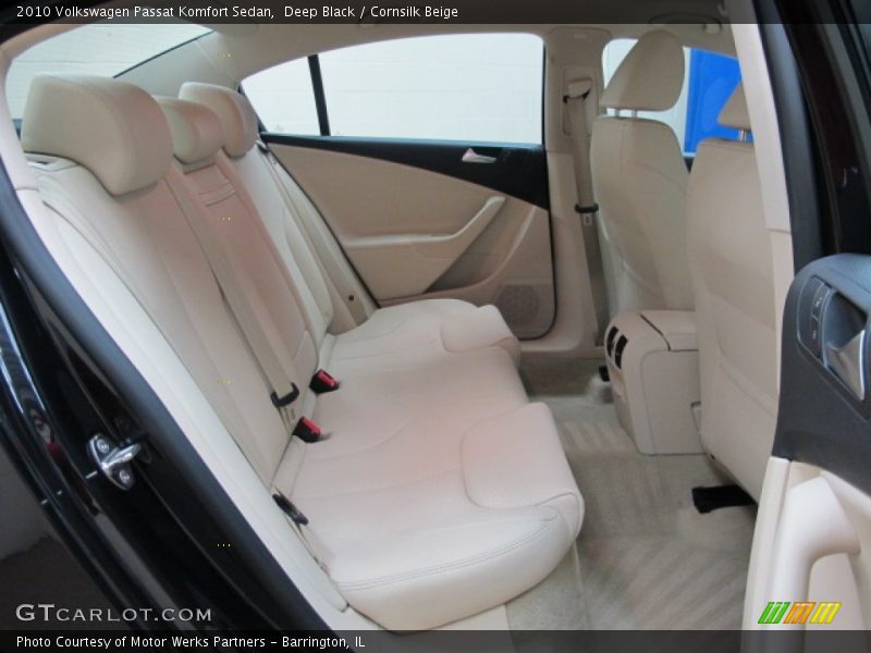 Deep Black / Cornsilk Beige 2010 Volkswagen Passat Komfort Sedan