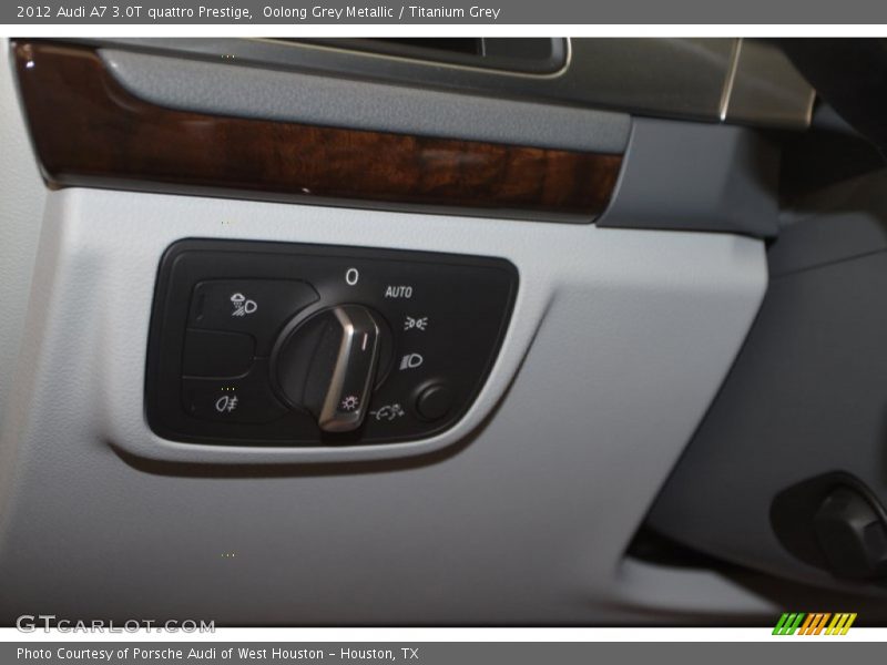 Oolong Grey Metallic / Titanium Grey 2012 Audi A7 3.0T quattro Prestige