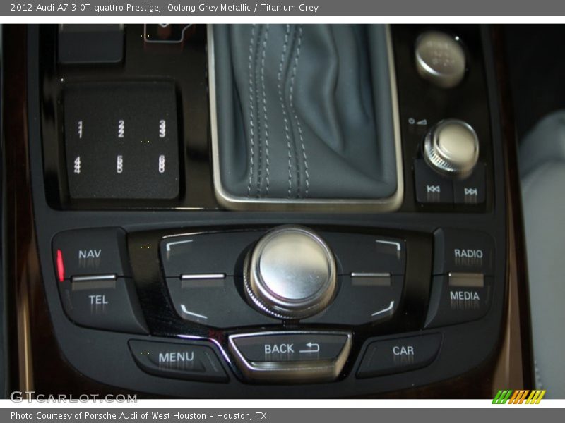 Oolong Grey Metallic / Titanium Grey 2012 Audi A7 3.0T quattro Prestige