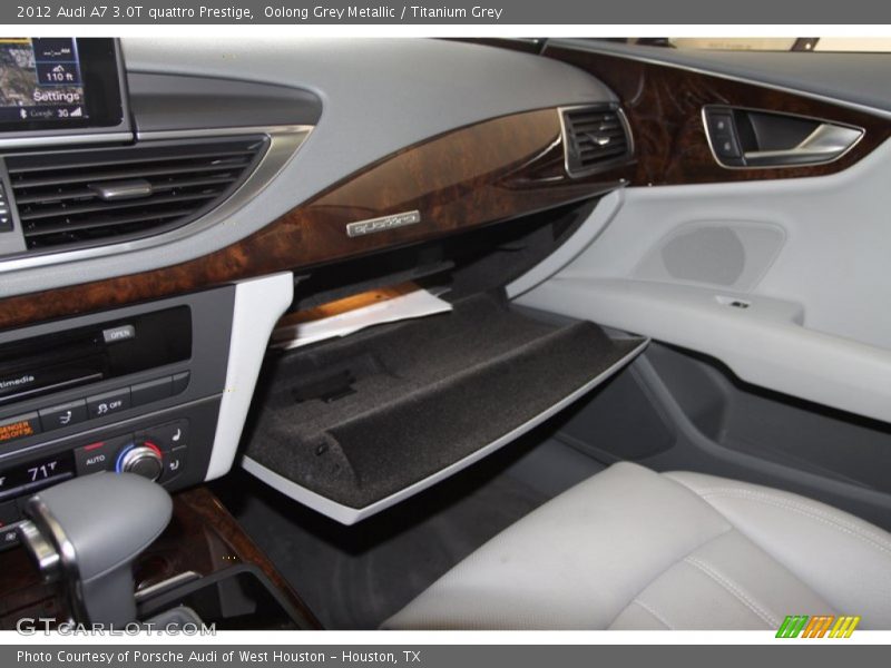 Oolong Grey Metallic / Titanium Grey 2012 Audi A7 3.0T quattro Prestige