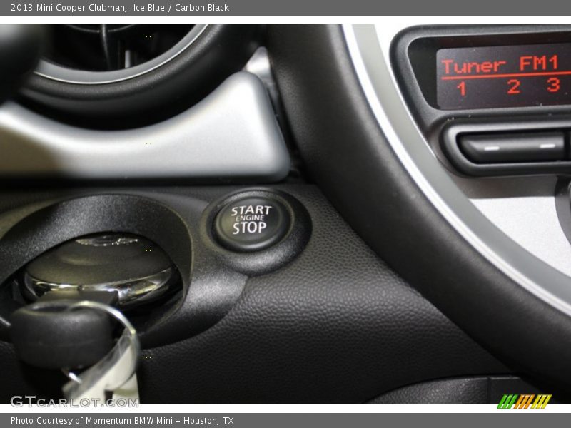 Ice Blue / Carbon Black 2013 Mini Cooper Clubman