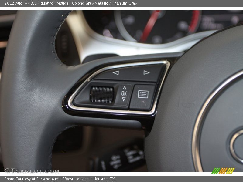 Oolong Grey Metallic / Titanium Grey 2012 Audi A7 3.0T quattro Prestige