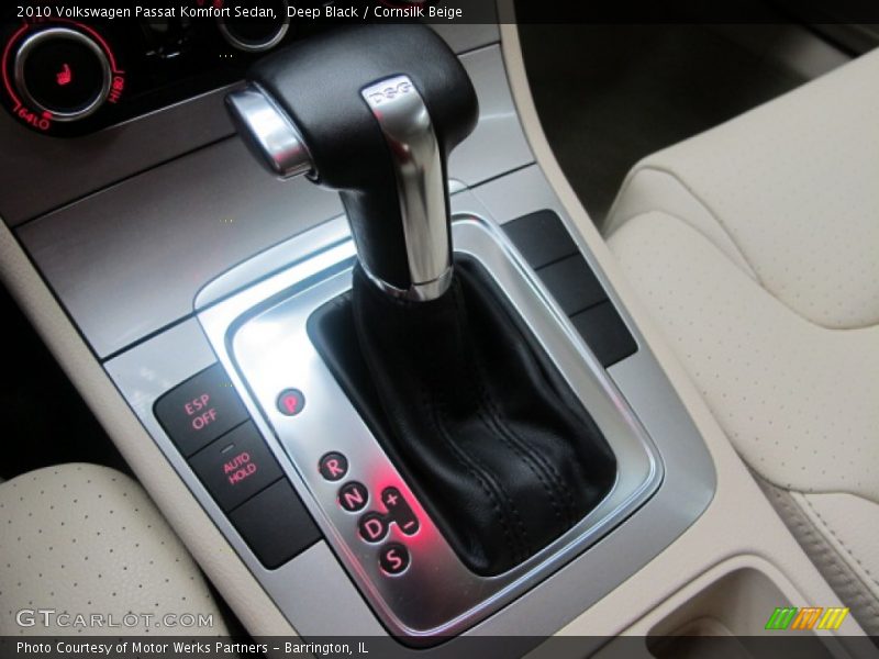 Deep Black / Cornsilk Beige 2010 Volkswagen Passat Komfort Sedan