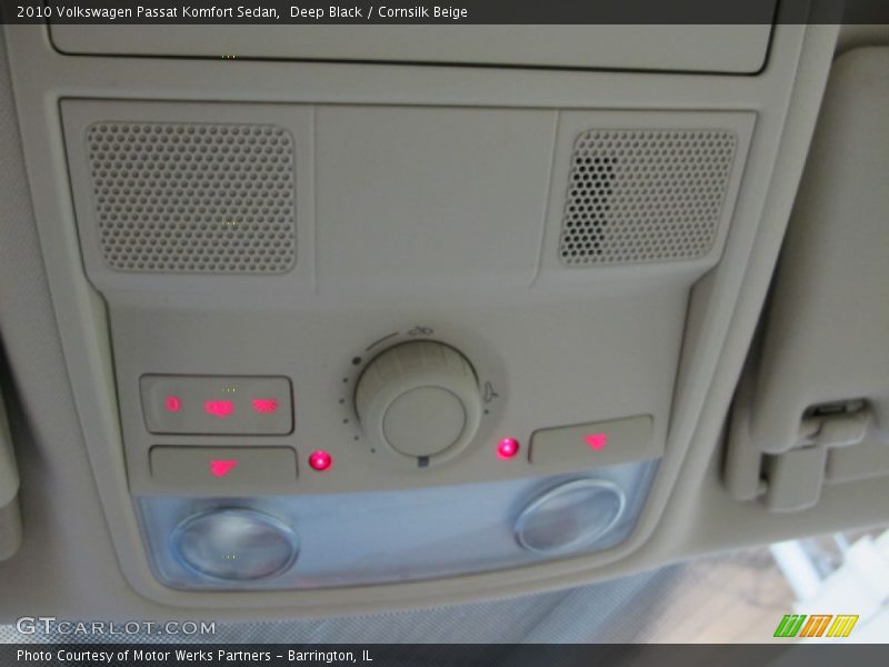 Deep Black / Cornsilk Beige 2010 Volkswagen Passat Komfort Sedan