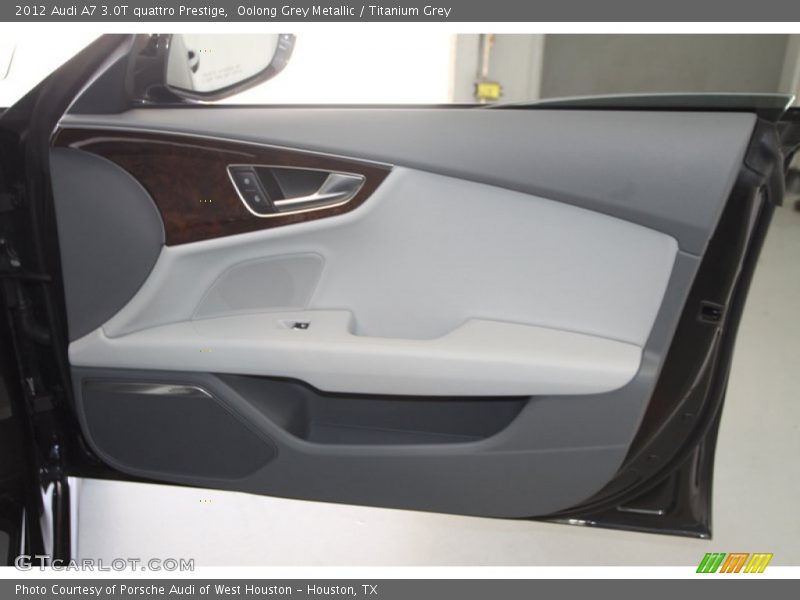 Oolong Grey Metallic / Titanium Grey 2012 Audi A7 3.0T quattro Prestige