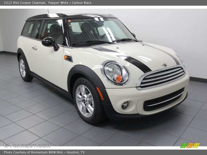 Pepper White / Carbon Black 2013 Mini Cooper Clubman