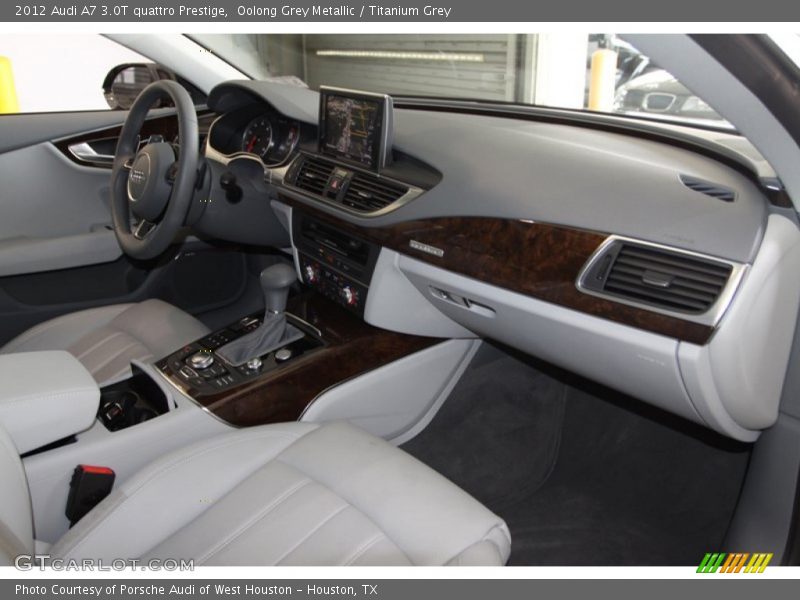Oolong Grey Metallic / Titanium Grey 2012 Audi A7 3.0T quattro Prestige