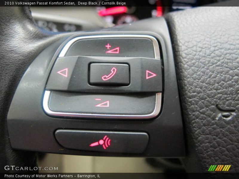 Deep Black / Cornsilk Beige 2010 Volkswagen Passat Komfort Sedan