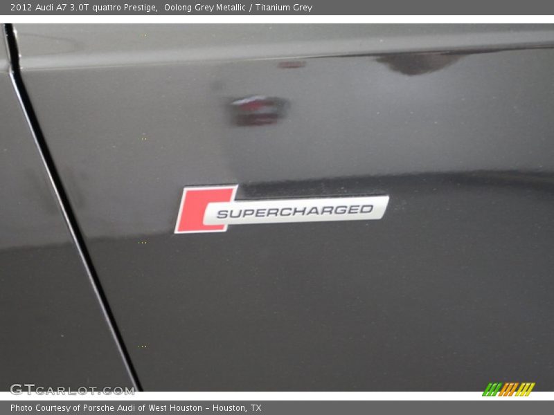 Oolong Grey Metallic / Titanium Grey 2012 Audi A7 3.0T quattro Prestige