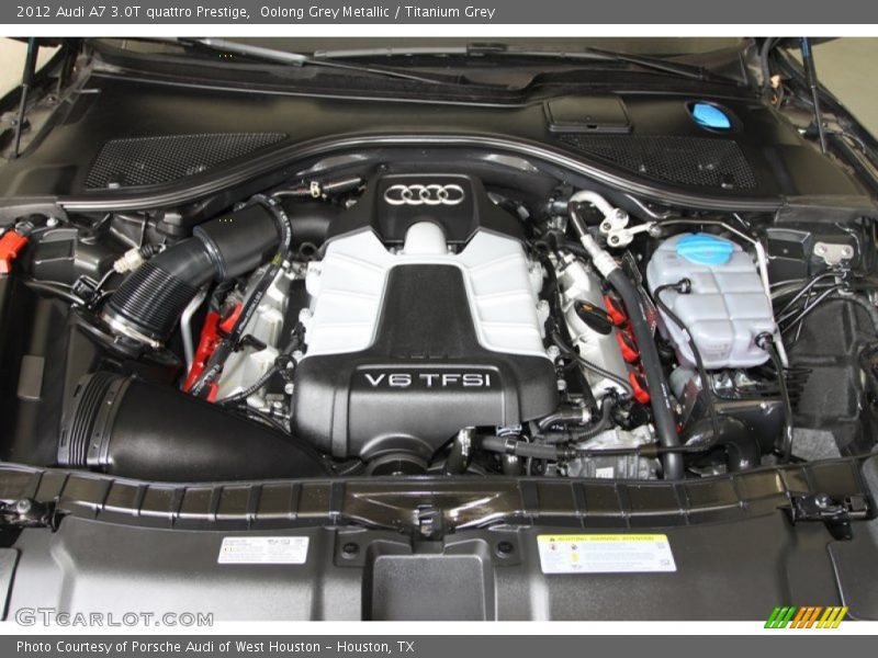 Oolong Grey Metallic / Titanium Grey 2012 Audi A7 3.0T quattro Prestige