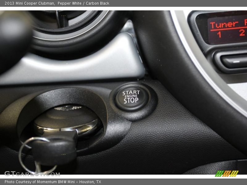 Pepper White / Carbon Black 2013 Mini Cooper Clubman