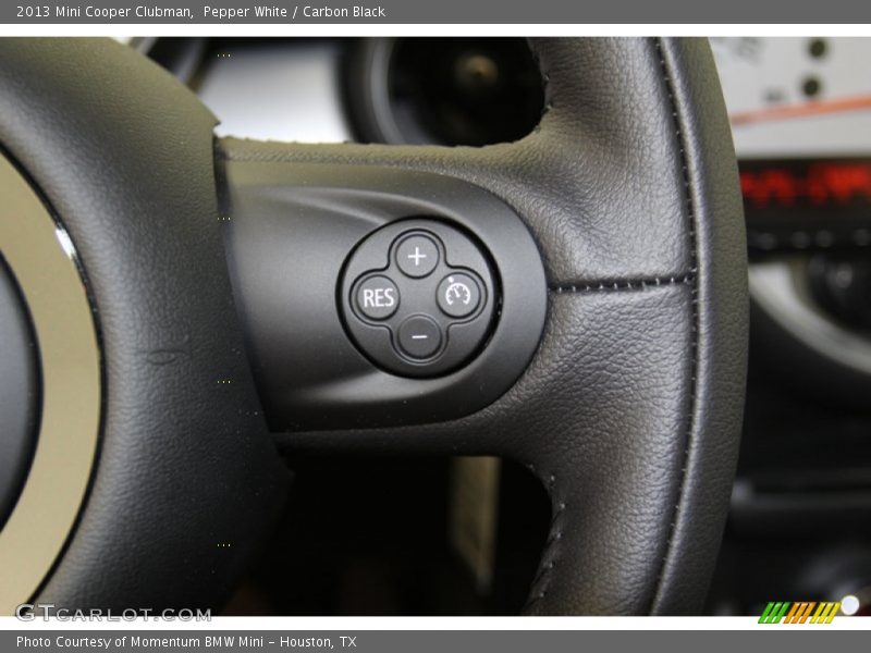 Pepper White / Carbon Black 2013 Mini Cooper Clubman