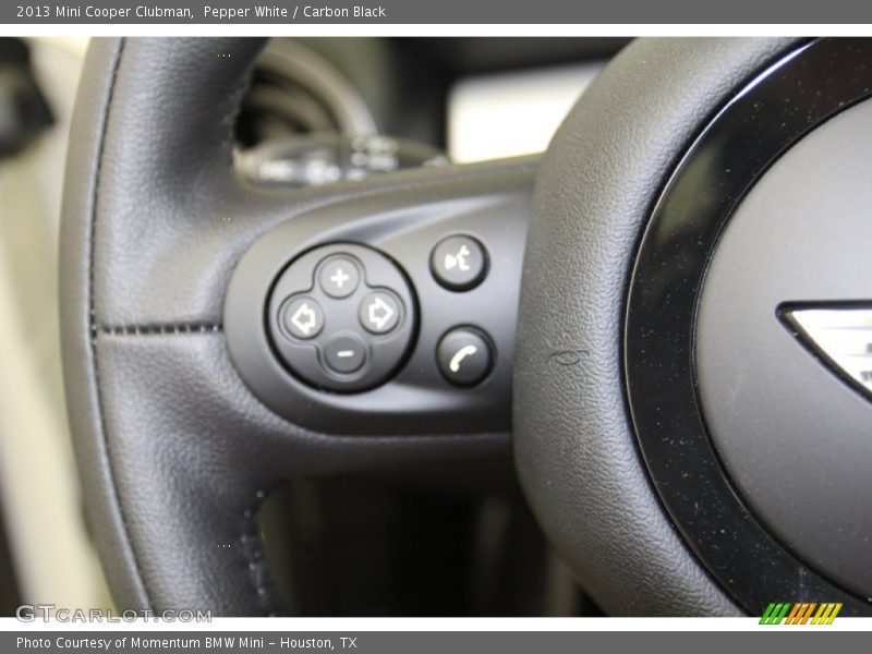 Pepper White / Carbon Black 2013 Mini Cooper Clubman