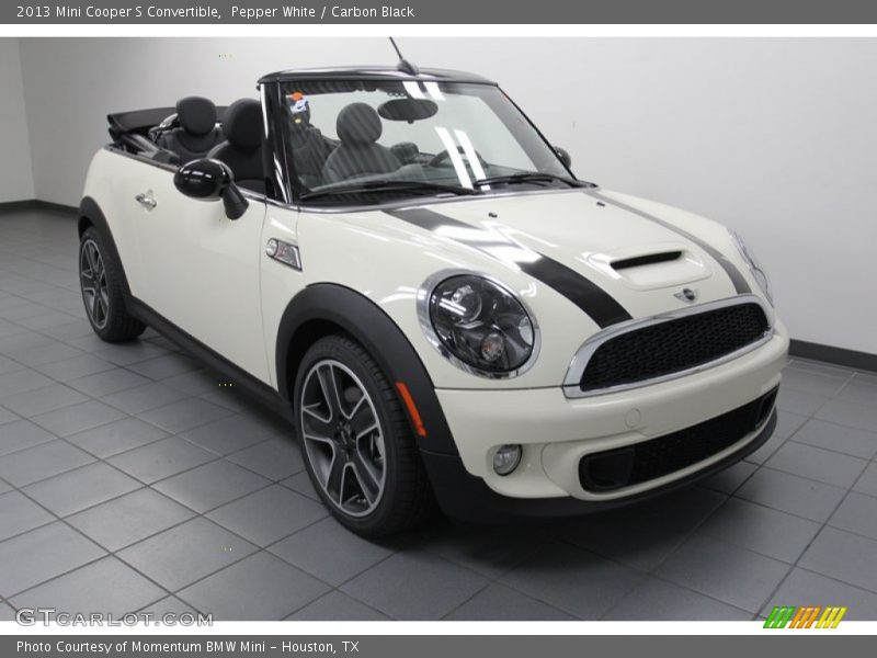 Front 3/4 View of 2013 Cooper S Convertible
