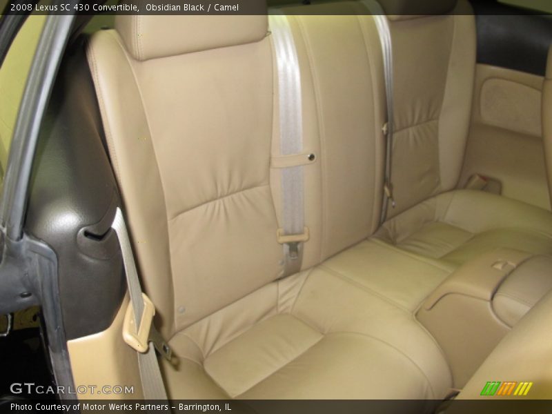 Obsidian Black / Camel 2008 Lexus SC 430 Convertible