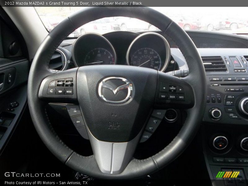  2012 MAZDA3 s Grand Touring 5 Door Steering Wheel