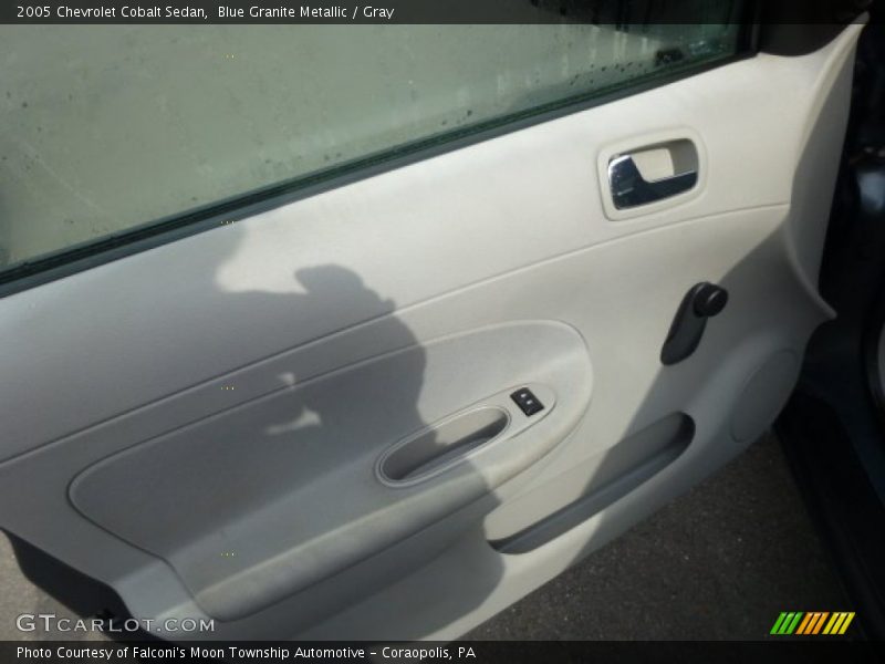 Blue Granite Metallic / Gray 2005 Chevrolet Cobalt Sedan