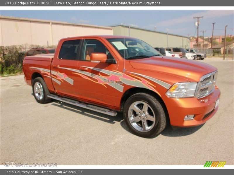 Mango Tango Pearl / Dark Slate/Medium Graystone 2010 Dodge Ram 1500 SLT Crew Cab