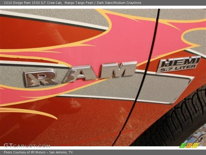 Mango Tango Pearl / Dark Slate/Medium Graystone 2010 Dodge Ram 1500 SLT Crew Cab