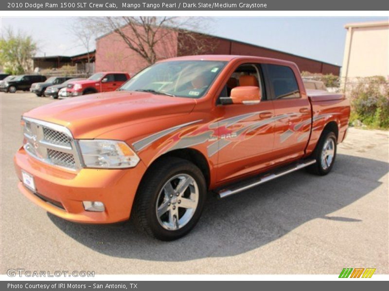 Mango Tango Pearl / Dark Slate/Medium Graystone 2010 Dodge Ram 1500 SLT Crew Cab