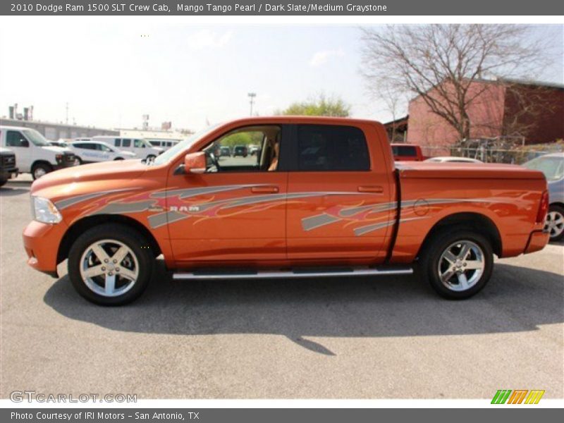 Mango Tango Pearl / Dark Slate/Medium Graystone 2010 Dodge Ram 1500 SLT Crew Cab