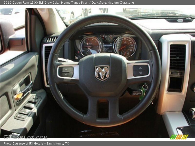 Mango Tango Pearl / Dark Slate/Medium Graystone 2010 Dodge Ram 1500 SLT Crew Cab