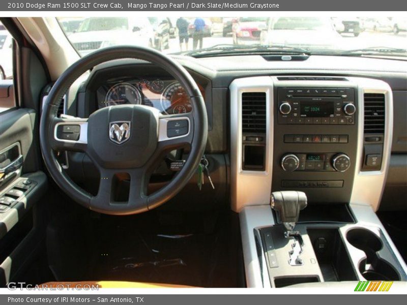 Mango Tango Pearl / Dark Slate/Medium Graystone 2010 Dodge Ram 1500 SLT Crew Cab