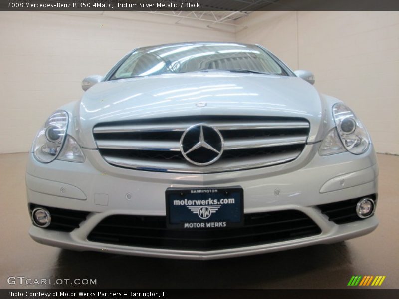 Iridium Silver Metallic / Black 2008 Mercedes-Benz R 350 4Matic