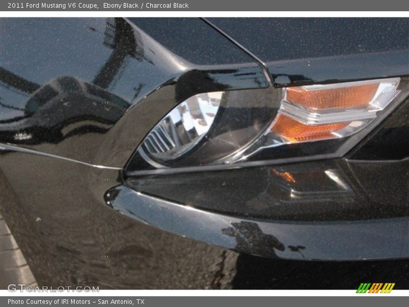 Ebony Black / Charcoal Black 2011 Ford Mustang V6 Coupe