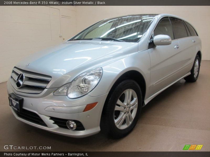 Iridium Silver Metallic / Black 2008 Mercedes-Benz R 350 4Matic