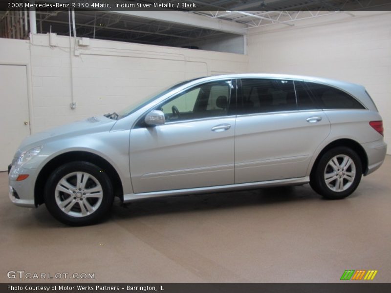 Iridium Silver Metallic / Black 2008 Mercedes-Benz R 350 4Matic