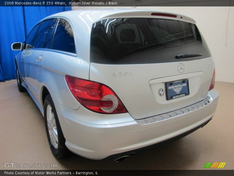 Iridium Silver Metallic / Black 2008 Mercedes-Benz R 350 4Matic