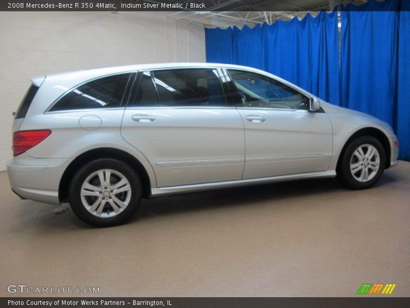 Iridium Silver Metallic / Black 2008 Mercedes-Benz R 350 4Matic