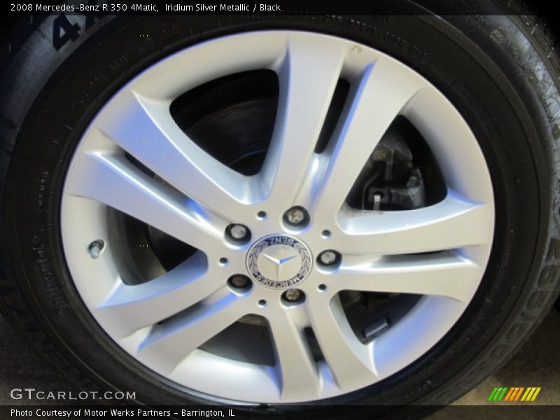 Iridium Silver Metallic / Black 2008 Mercedes-Benz R 350 4Matic