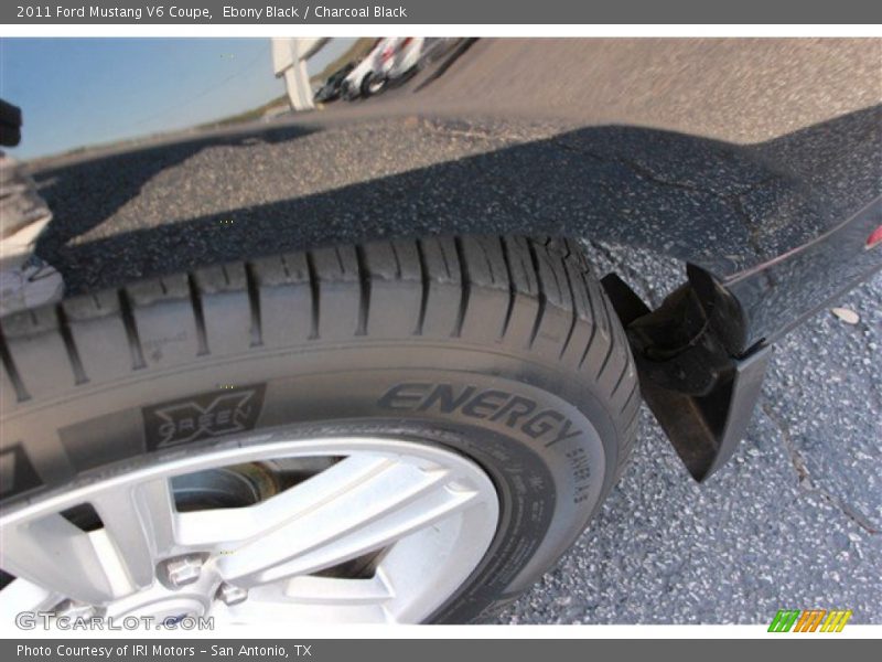 Ebony Black / Charcoal Black 2011 Ford Mustang V6 Coupe