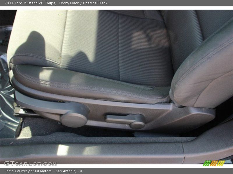 Ebony Black / Charcoal Black 2011 Ford Mustang V6 Coupe