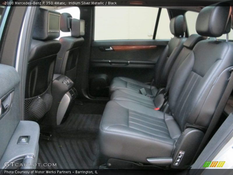 Iridium Silver Metallic / Black 2008 Mercedes-Benz R 350 4Matic
