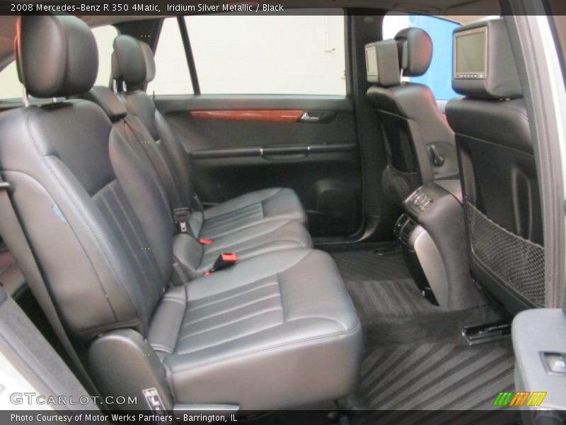 Iridium Silver Metallic / Black 2008 Mercedes-Benz R 350 4Matic