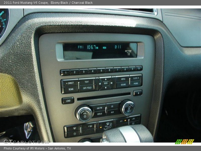 Ebony Black / Charcoal Black 2011 Ford Mustang V6 Coupe