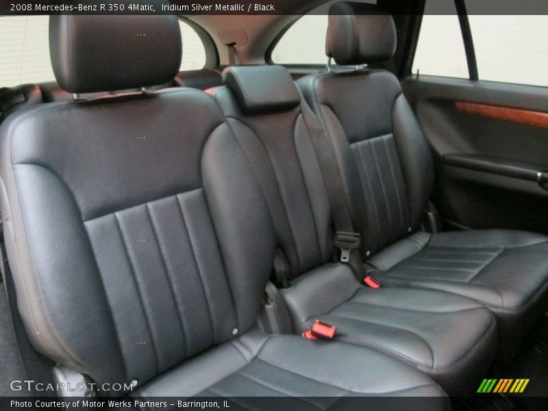 Iridium Silver Metallic / Black 2008 Mercedes-Benz R 350 4Matic