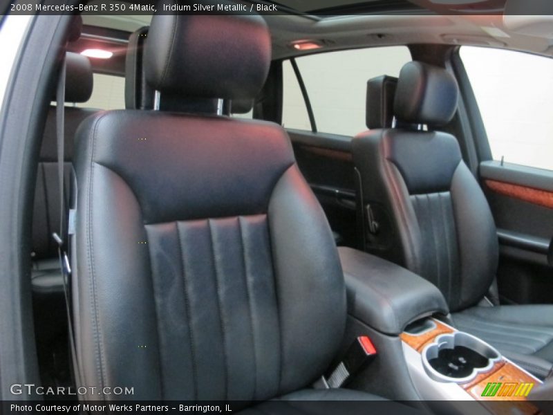 Iridium Silver Metallic / Black 2008 Mercedes-Benz R 350 4Matic