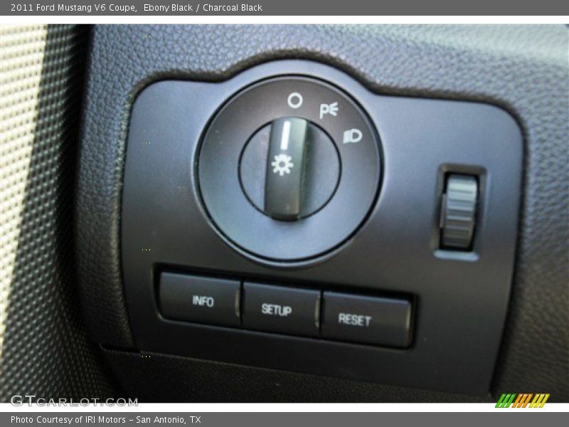 Ebony Black / Charcoal Black 2011 Ford Mustang V6 Coupe