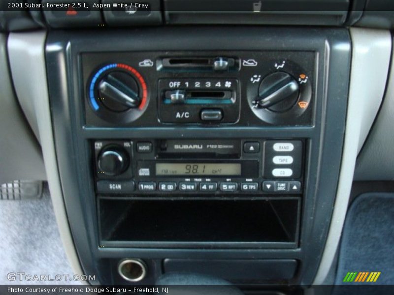 Controls of 2001 Forester 2.5 L