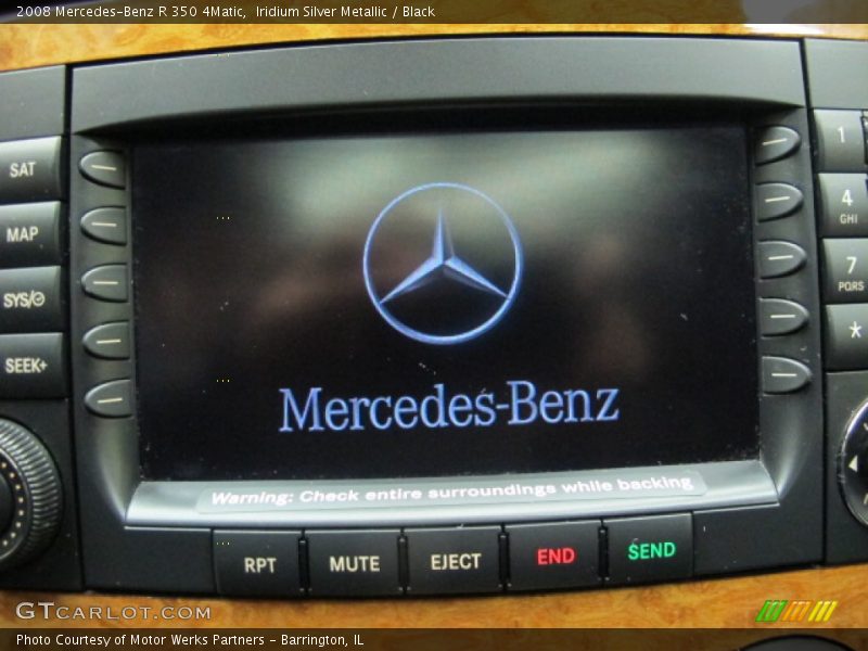 Iridium Silver Metallic / Black 2008 Mercedes-Benz R 350 4Matic