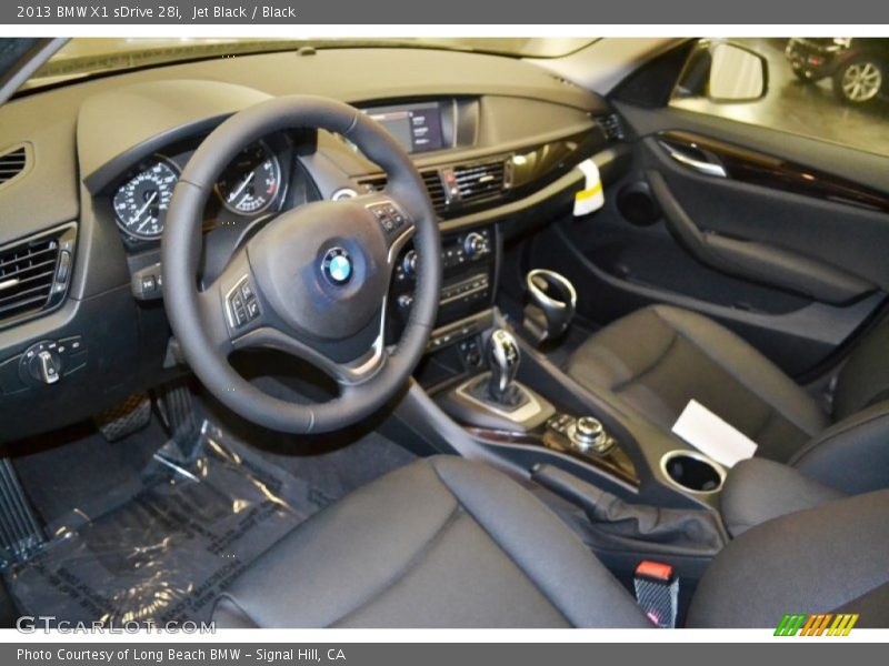 Jet Black / Black 2013 BMW X1 sDrive 28i