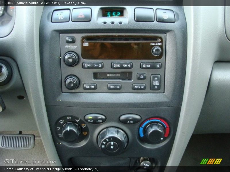 Controls of 2004 Santa Fe GLS 4WD
